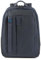 PIQUADRO Pulse Zaino porta PC, Pelle e tessuto, Blu, 14