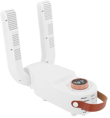 Secador El¨¦ctrico de Botas y Guantes, Calentador Port¨¢Til con Temporizador para Calzado, Eliminador de Olores, de Ventilaci¨®n de Calor