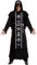 Rrongwn Halloween Kostüm Herren Umhang Mit Kapuze Mystische Zauberer Robe Halloween Cosplay Kostüme Erwachsene Mittelalter Uniform Renaissance Kleidung Herren Outfit Zauberer Mantel