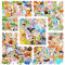 200Pcs Cute Animal Stickers Pack, Colorful Vinyl Waterproof Nature Animal Stickers for Kids, Animal Stickers for Laptop Water Bottle Skateboard Computer Guitar Mug Planner Book etc