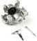 LST Bremssattel Bremszange 36mm hinten links kompatibel mit Mercedes-Benz W203 CL203 C209 R171