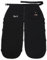 WISEPRO Leggings universali di sicurezza per motosega, a 8 strati, regolabili, per motosega, protezione forestale, solo protezione frontale, Nero , Taglia unica