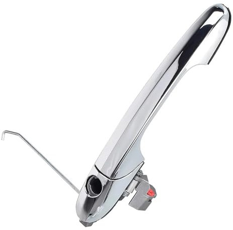 Passenger Side Door Handle For Fiat 500 2012 2013 2014 2015 2016 2017 2018 2019 Car Exterior Door Handle Front LHD 68069943AB 68069942AB Driver Door Handle Side(Front Left)