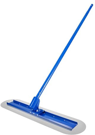KANBCNG Alisador de hormigón, extractor de hormigón, Tres barras ajustables de 1,8 metros de largo con hebillas Espátula grande para nivelar y terminar revestimientos de hormigón después de la
