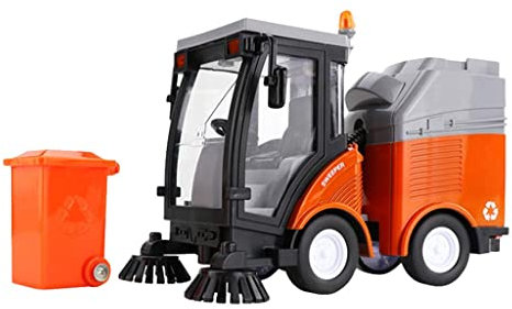 Qianly Sweeper Cleaning Car Truck Engineering Playset