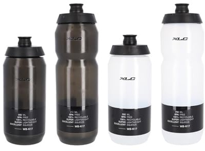 XLC Trinkflasche WB-K17 750ml, schwarz/transparent, 2503231985