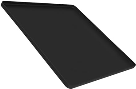 Uonlytech Leccarda in Silicone per Mini Frigorifero e Mini Lavatrice Bordo Rialzato, Vaschetta Raccogli Gocce Anti Perdite, Tappetino Resistente e Facile da Pulire per Protezione