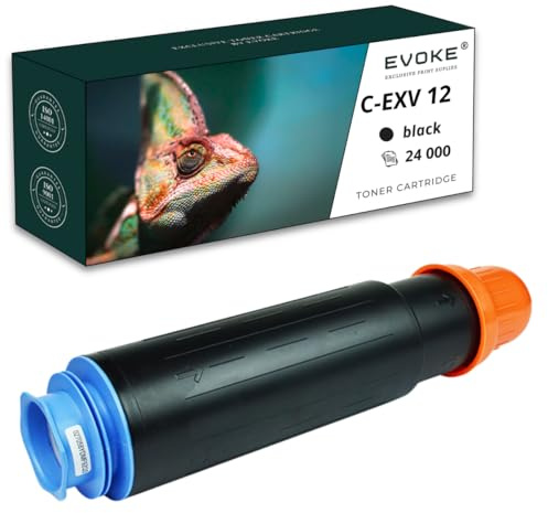 EVOKE CEXV12 C-EXV12 Toner Kompatibel zu Canon iR2270 iR2830 iR2870 iR3025 iR3030 iR3035 iR3045 Schwarz (Black) 24000 Seiten