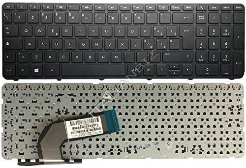 Tastiera italiana compatibile per HP Pavilion 15-n231sl 15-n233sl 15-n234sl 15-n235sl 15-n236sl 15-n239sl 15-n240sl 15-n241sl 15-n243el 15-n243sl 15-n244sl 15-n247sl 15-n248sl 15-n249sl 15-n251el