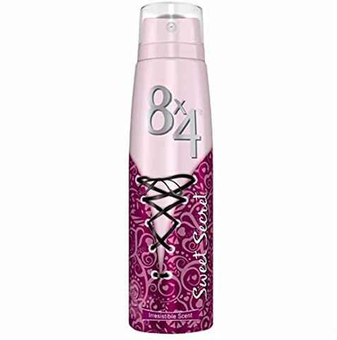 8x4 Deospray Women Sweet Secret - 3er Pack (3 x 150ml)