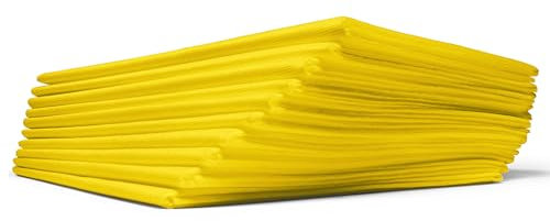 Dr. Güstel Waschfaserlaken ACTIV gelb 5 Stück 120 x 210 cm Laken für Physiotherapie + Kosmetik