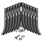 Matijardin - Outils fraises universels réversibles bineur 190 mm 6 paires + boulons