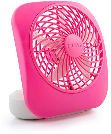 O2COOL Fan, Plaastic, Raspberry, 1 Unit