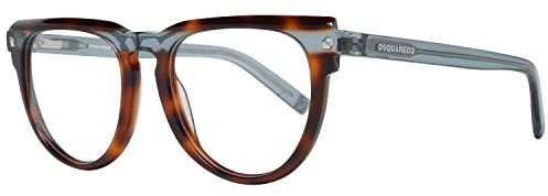 Dsquared2 DSQUARED Unisex-Erwachsene DQ5251 A56 52 Brillengestelle, Braun (AVANA)