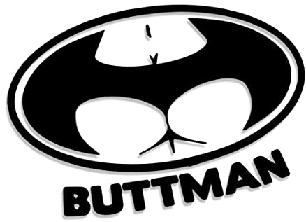 Decus Batman Buttman // Sticker OEM JDM Style Aufkleber