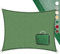 LOLAhome Toldo Vela de Sombra ANTICHARCOS | 3,5x5 m Rectangular Verde | Fibras Alta Resistencia 200gr/m² HDPE, Protección UV, Transpirable | para Exteriores: Jardín, Patio, Terraza