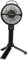 Schallen Rechargeable Battery USB Electric Handheld Portable Travel and Tripod Desk Table Small Mini Air Cooling Fan (Black)
