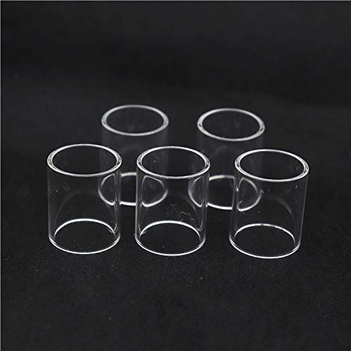 5pcs Ersatzglas-Behälter fit for uwell Krone 3 5ml / passend for Krone 2 / fit for valyrischem 5ml / fit for Nunchaku Behälter 5ml (Farbe : Crown 3 5ML)