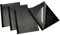 RAYSON Thermo-bindemappen, A4, 25 Blatt Bindekapazität, 3 mm, schwarz, 125 Mikron, transparenter PVC-Heizbindeumschlag, 25 Stück