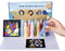 Berry President 10 Packungen Sandmalkarten Art Kids Coloring DIY Paper Craft Kit mit 10 Flaschen Farbsand für Kinder
