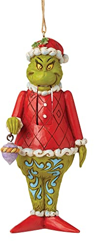 The Grinch By Jim Shore Grinch Nutcracker Hanging Ornament