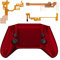 eXtremeRate Hope Programable Remap Kit para Xbox Series X/S Mando Actualización Board & Carcasa Trasera & Agarre & Botones Posteriores para Xbox Series S/X Control-No Incluye Mando(Rojo)