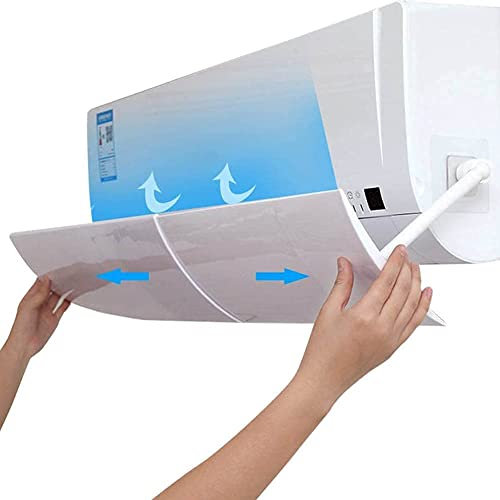 Deflettore climatizzatore Regolabile per Parabrezza Aria condizionata Scudo del condizionatore Deflettore per Condizionatore per casa/Ufficio,Anziani, Neonati, Donne in Gravidanza