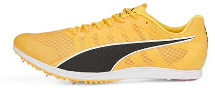 PUMA Evospeed Distance 11, Zapatos atléticos Hombre, Sun Stream Black Silver, 47 EU