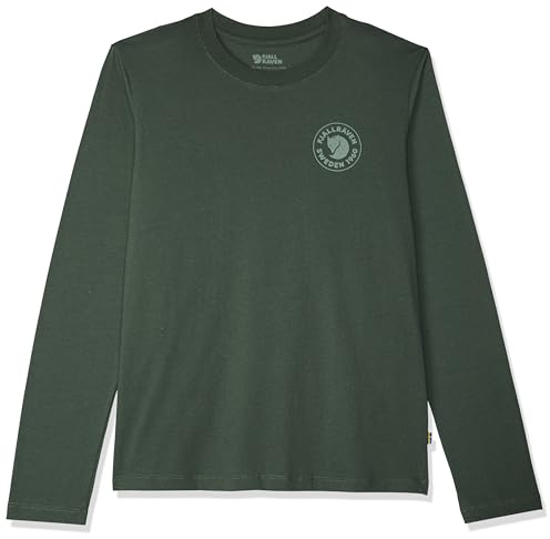 Fjällräven Damen 1960 Logo LS T-Shirt, Deep Patina, XS