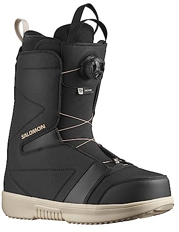 Salomon Faction Boa Snowboardstiefel für Herren, Größe 44,5, Schwarz