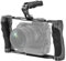 NEEWER Gabbia Universale per Fotocamera & Impugnatura Superiore+Kit Perni di Posizionamento ARRI da 3/8,Stabilizzatore per Fotocamera Video Rig con Base di Tipo Arca, Compatibile con SmallRig, CA016T