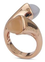 Boccadamo Damenring Caleida Modeschmuck - Kristalle, Hypoallergener Stahl, Kristalle