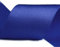 Glanz-Satin Gummiband 2m x 5cm Gummilitze 50mm f. Gürtel Kleider Blusen, Farbe:saphirblau