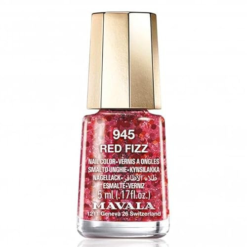 Mavala Fizzy Holiday 2023 Breathable Mini Nail Polish - Red Fizz 5ml (945)