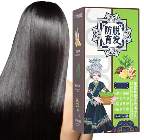 Ginger Anti Hair Loss Shampoo,Polygonum Multiflorum Ginger Plant Extract Anti-hair Loss Hair Shampoo Ginger Hair Care Shampoo