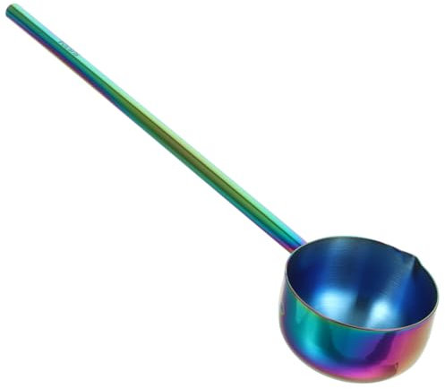 TOPBATHY Griff Suppenkelle Lebensmittelqualität 304 Edelstahl Multifunktionale Küche Wasserschaufel