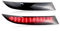 Rückleuchten für Anhänger für BM&W X5 E70 LCI 2010 2011 2012 2013 Dritte 3. Bremslicht, 2 Stück LED-Stoßfänger, Auto-Heckstoßfänger, Reflektor, Bremslicht, Farbe: 2 Stück Smoke Lens