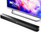 GEOYEAO Barra de sonido para Smart TV con Dolby Atmos 2.1 canales 190W 37 pulgadas sonido envolvente sistema de cine en casa, HDMI-ARC/BluetoothOptical/AUX/conexión para TV/proyector/reproductor de
