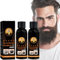 Tkekruh 2pc Barra de Champú para Oscurecer la Barba 30ml, Color de Barba Negro, Jabón Champú Que Oscurece el Cabello para Hombres, Shampoo Repair