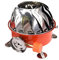 Gogogmee Portable Mini Lotus Furnace Gas Stove Windproof Camp Stove for Outdoor Cooking for Picnics Camping Hiking and Fishing Activities