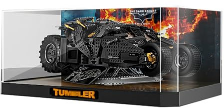 Vetrina per Lego Tumbler 76240, vetrina acrilica da 3 mm per Lego 76240 – (set non incluso)