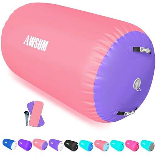 AWSUM Gymnastics Roller Barrel Tumbling Equipment Back Handspring Trainer