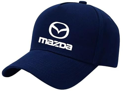 XWSBUDE Auto Baseballkappe, für Mazda MX-5 Miata NA NB NC ND 1990-2019 2020 2021 2022 2023 UV-Schutz Herren und Damen Baseballkappe Sport Basecap verstellbaren Baseballkappe,E