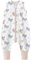 Teechodina Baby Schlafsack mit Füßen 100% reine Baumwolle 1.5 Tog Kinder Ganzjahres Schlafsack mit Beinen kleinkind Schlafanzug für Jungen und Mädchen, 1.5 Tog/Schmetterling, 90cm/Baby Höhe 100-110cm