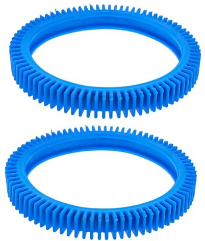 Warmhm 2stücke Poolreiniger-Reifen Ersatzteile Für Schwimmbecken-Reiniger Zubehör Mit Hoher Reibungsfähigkeit Für Verbesserte Reinigungsleistung Im Poolgebrauch