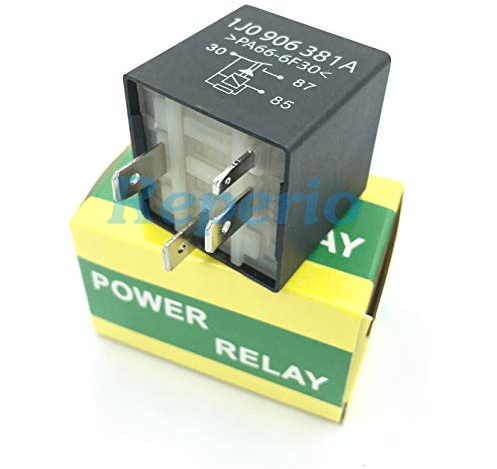 ECU Fuel Pump Relay Number 109 12v 1J0906381A Grey 357906381A compatible with VWAUDI Group vehicles Skoda SEAT