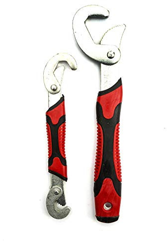 Universal One Hand Self Adjusting Wrench Set 2 Pcs Spanner 9-32mm Pipe Wrenches