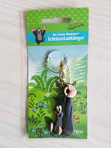 Schlüsselanhänger Der kleine Maulwurf 3D hängend
