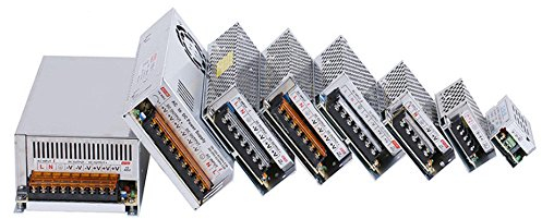 Mintice Universal Konverter AC 110V-220V zu DC 5V 10A 50W Schaltnetzteil Treiber für Streifen Trafo Transformator Adapter reguliert Energieversorgung