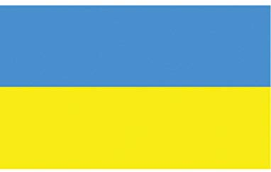 TrendClub100® Fahne Flagge „Ukraine UA“ - 150x90 cm / 90x150cm